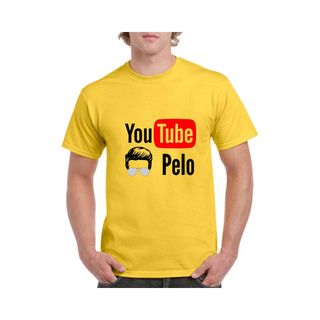 Camiseta unisex 100% algodón YOUTUBE PELO