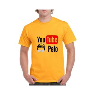 Camiseta unisex 100% algodón YOUTUBE PELO