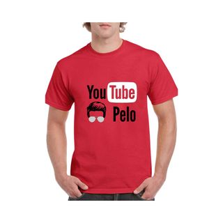 Camiseta unisex 100% algodón YOUTUBE PELO