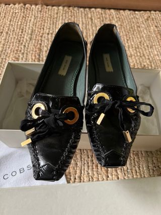 Mocasines Marc Jacobs Negros Charol