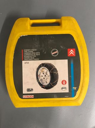 Cadenas nieve195/45/16foto mas medidas compatibles