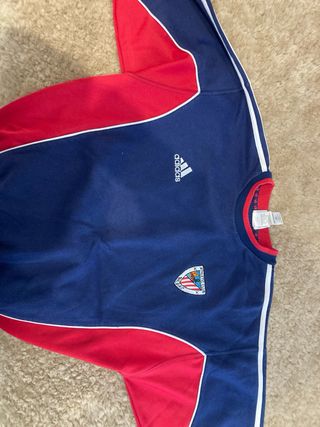 Sudadera Adidas Athletic Club Bilbao Azul año 2000
