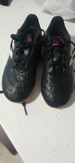 Botas de fútbol niño negras Adidas Copa