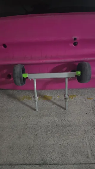 Kayak Doble Autovaciante Rosa