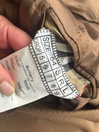 Chaqueta Burberry Marrón