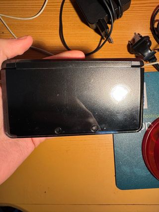 Nintendo 3DS Nero originale con caricatore