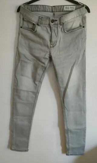 Vaqueros DENIM CO. Gris Talla M