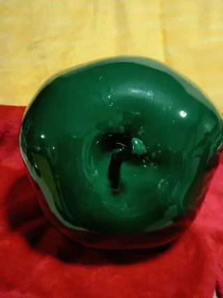 Grande Mela Decorativa Verde