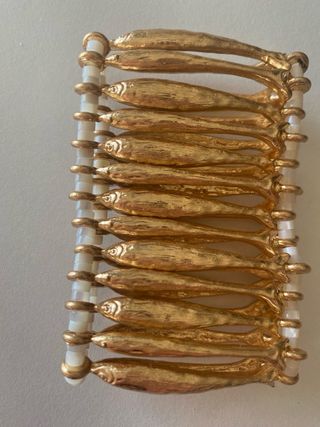 Pulsera elástica Zara peces dorados