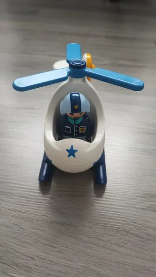 Playmobil Helicóptero Policía