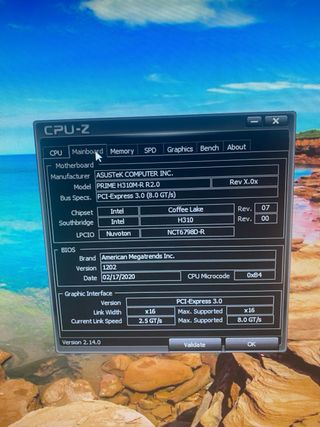 Combo i5 9400f + Placa base prime h310m +16GB DDR4