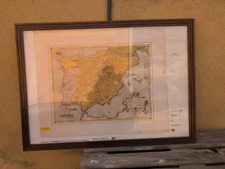 Mapa Península Ibérica 1570