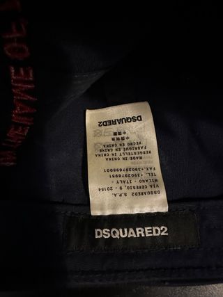 Gorra DSquared2 parche logo canadiense