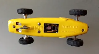 Policar B.R.M. F1 gialla slot car vintage