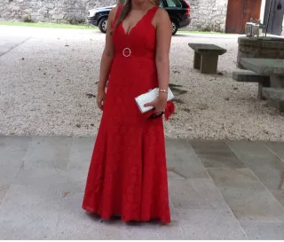 Vestido de fiesta rojo