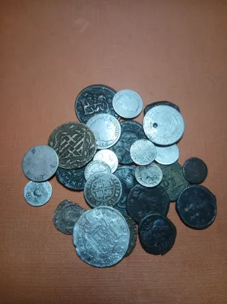 Lotto di 25 monete antiche