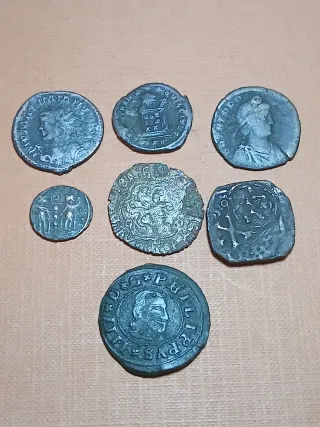 Lotto di 25 monete antiche