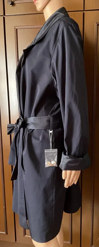 Impermeabile reversibile MARINA RINALDI blu IT 52