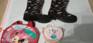 Lote Bolsos y Botas Infantiles