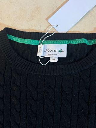 Maglioncino Lacoste nero