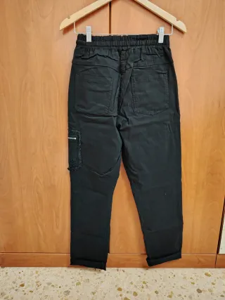 Pantalones negros de mujer