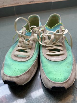 Nike Deportivas Beige y Verde