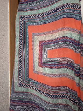 Pañuelo estampado étnico