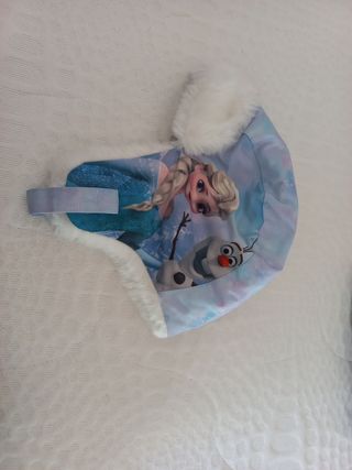 Gorro de nieve Frozen Elsa y Olaf
