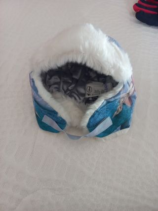 Gorro de nieve Frozen Elsa y Olaf