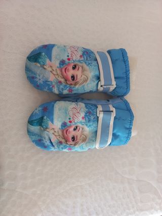 Gorro de nieve Frozen Elsa y Olaf