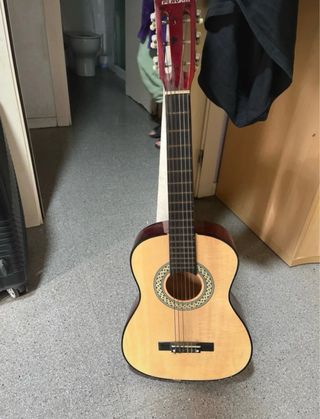 Guitarra Clásica Madera Clara