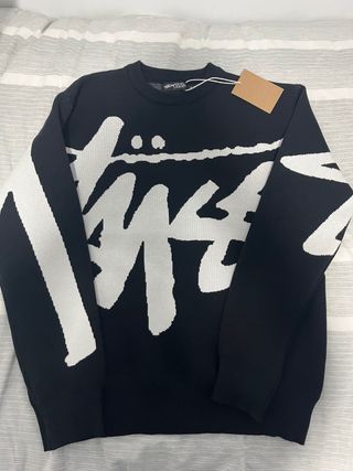 Jersey Stussy Negro Talla S