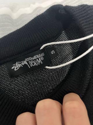 Jersey Stussy Negro Talla S