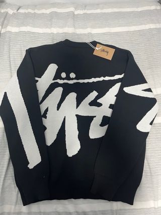 Jersey Stussy Negro Talla S