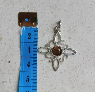 Ciondolo Argento 925 Occhio di Tigre