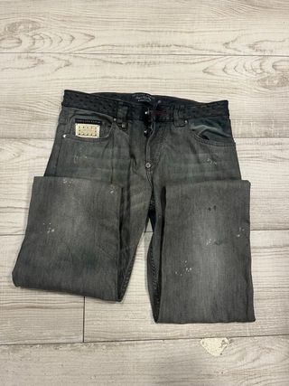 Vaqueros Phillip Plein grises