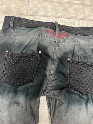 Vaqueros Phillip Plein grises