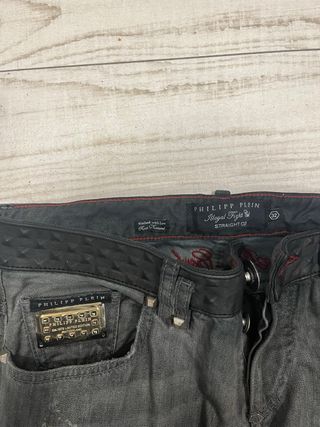 Vaqueros Phillip Plein grises