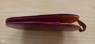 Funda de gafas/ movil de piel con motivos indios