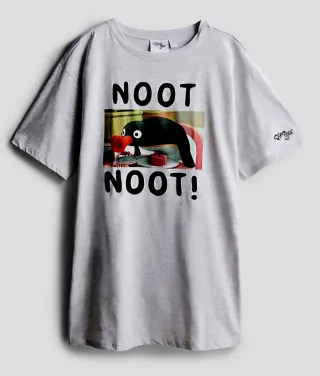 Vestaglia Pingu NOOT NOOT Grigia