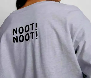 Vestaglia Pingu NOOT NOOT Grigia