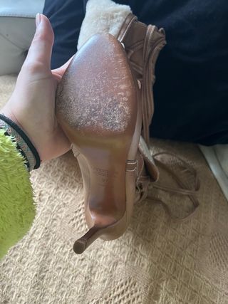 Botines Uterqüe Talla 37 Mujer Marrones