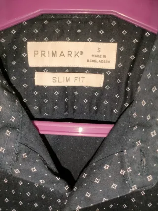 Camisa Primark Slim Fit S