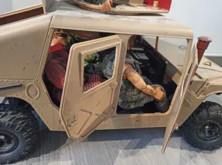 Coche RC Crawler 1/9 militar