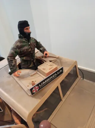 Coche RC Crawler 1/9 militar