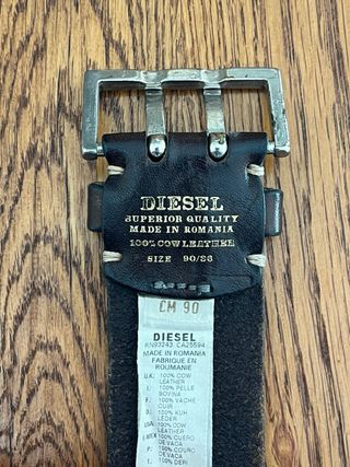 Cinturón DIESEL piel 100%