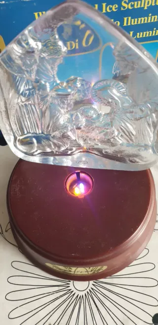 Scultura Sacra Famiglia Illuminata