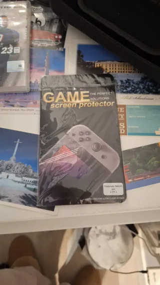 Nintendo Switch + FIFA 23 y Mario Party