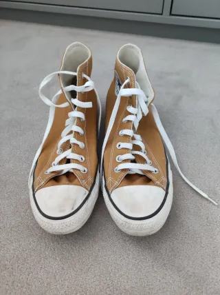 Zapatillas Vans Caña Alta Marrones