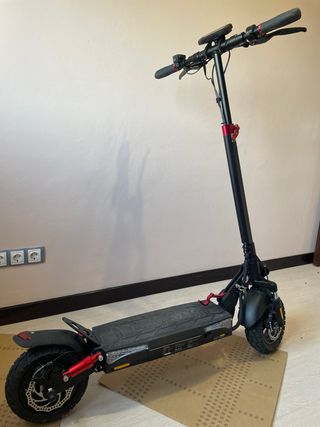 Patinete eléctrico Iscooter X3 Negro/Rojo